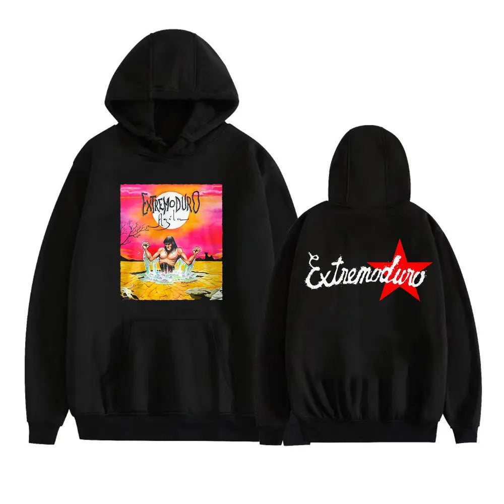 Hoodies Men Women Harajuku Hip Hop High Street Sweatshirt Casual Fleece Cozy Pullovers