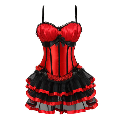 Women Corset Top With Straps Bustier Pink Lace Corset Overbust Tank Tops Thin Straps Sexy Green Corset for Women