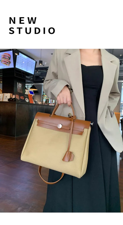 Fashionable Versatile Handbag 2026 New Style Premium Feel Stylish Single Shoulder Tote Bag Casual Commute Crossbody Bag