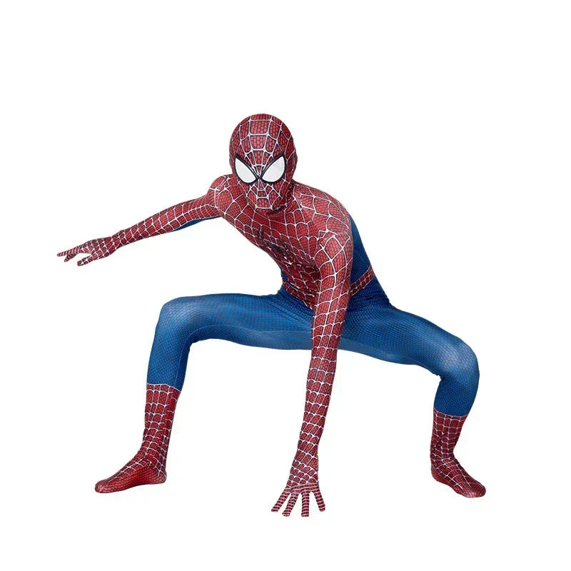 Superhero Spiderman Cosplay Costume Iron Man Black Panther Zentai Jumpsuit Bodysuit Halloween Party Costumes Good Quality