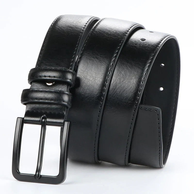 men's leather pin buckle casual retro leather belt youth jeans belt, Father's Day Gift