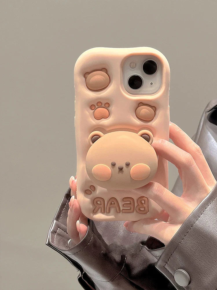 Phone Case For iPhone 11 12 13 14 15 16 Pro Max XS XR X 7 8 Plus Cute Girl Cover