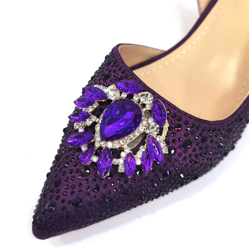 Italian Hollow Design Women Shoes Matching Bag in Champagne Color Mature African Ladies Comfortable Sandals for Party