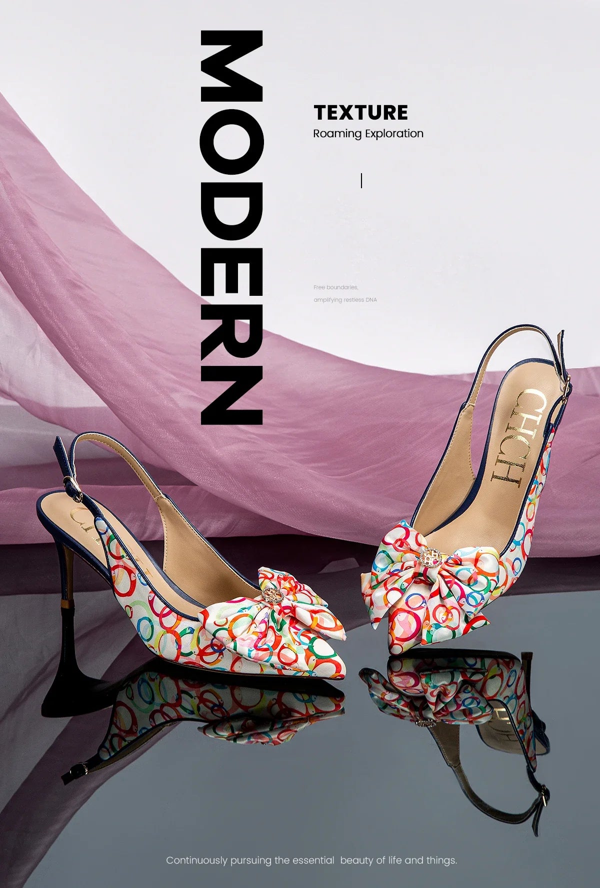 Heel 2024 Women's High Heels New Bow Pointed Sandals Women's Party Wedding Shoes 7cm