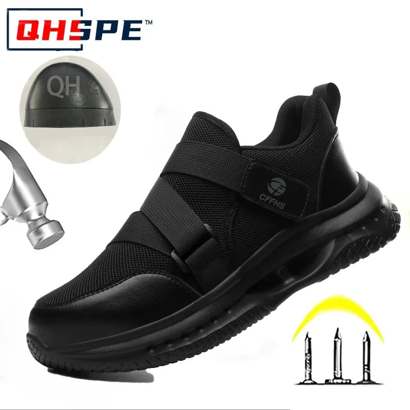 Lightweight Breathable Labor Protection Shoes Are Lightweight Anti Smashing Anti Puncture for Men A Must-have for Lazy People