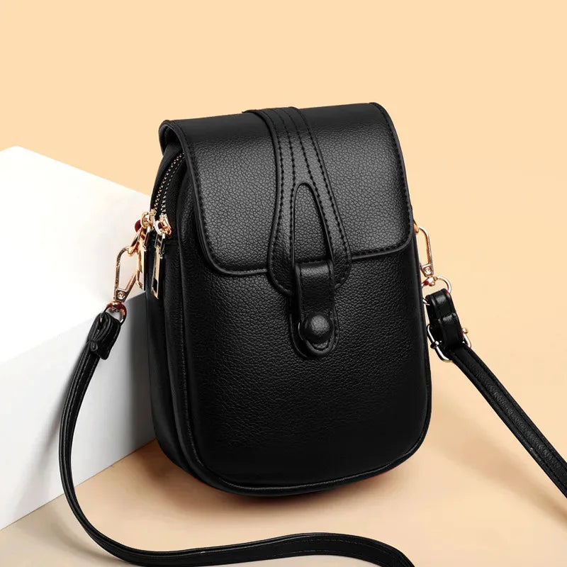 New Fashion Women's One Shoulder Mobile Phone Crossbody Bag Versatile Style