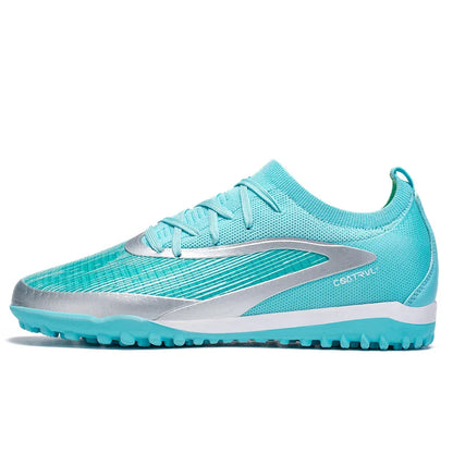 Men New TF Football Boots Sneakers Society Field Resistant Adult Breathable Male Soccer Shoes Training Top Quality Studded
