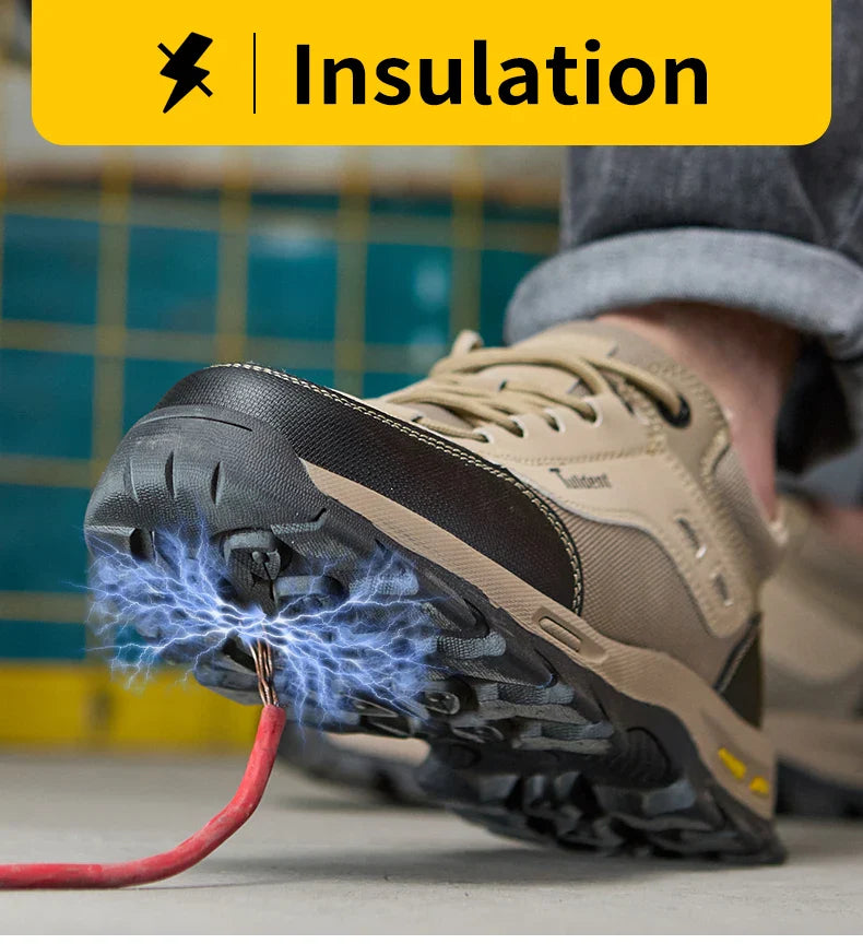 Men's protective shoes, safety shoes, anti smash and anti stab work shoes, insulated shoes, comfortable protective boots