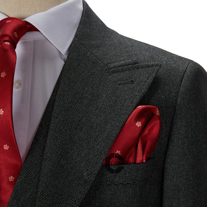 ( Jacket + Vest + Pants ) New Grey Men Suits Tailor-Made Costume Wedding Groom Party Casual Business Formal