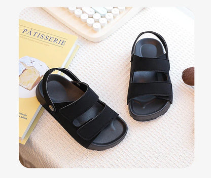 Boy's And Girls' 2026 Summer New  Casual Thick Sole Slides Forest Style Two-Way Sandals