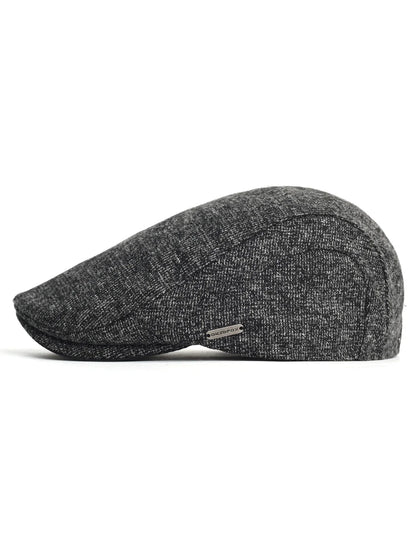 Autumn Winter Thick Warm Newsboy Caps Men Women Soft Beret Hat Casual Fashion Detective Hats Retro Driver Flat Caps
