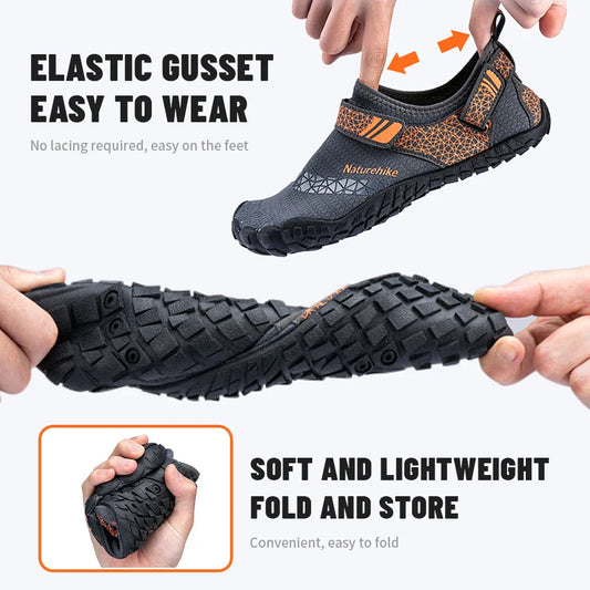 Wading Shoes Quick-Dry Water Shoes Breathable Aqua Upstream Shoes Antiskid Outdoor Sports Shoes Beach Pool Sneakers