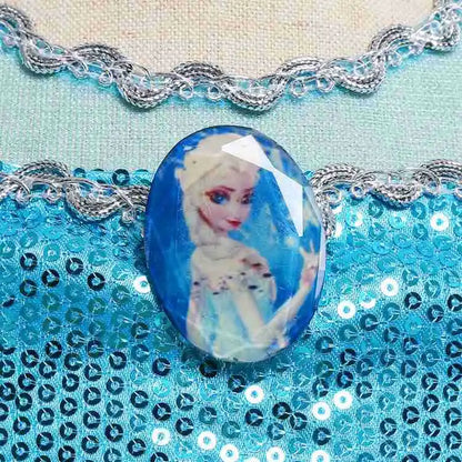 Snow Queen Princess Dress for Toddler Girl Elsa Festival Carnival Fancy Kid Birthday Party Clothing Lovely Halloween Cosplay