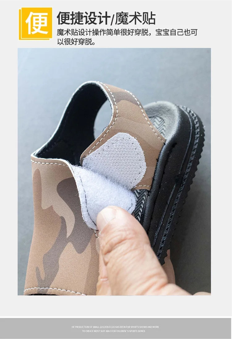 Boys' Sandals 2025Summer New Soft Soled Kid Shoe 1-16y Light Sandals for Girls Casual Beach Shoes Anti Slip Boys Shoe Sandalias