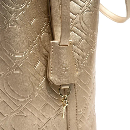 Solid Color Women's Bucket Bag Classic Luxury Letter Printing Simple Commuting Large Capacity Women's Handbag