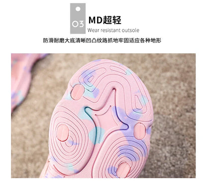 2025 Summer Boys Soft Sandals Fashion Children Shoes Autumn Light Cartoon Sandalias Flat Beach 4-12 Years Old Kids Shoes 12yrs