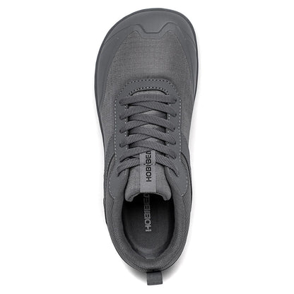 Wide Toe Shoes Mens Womens Minimalist Mesh Artificial Leather Sneakers Lace Up Lightweight Breathable Walking Shoes
