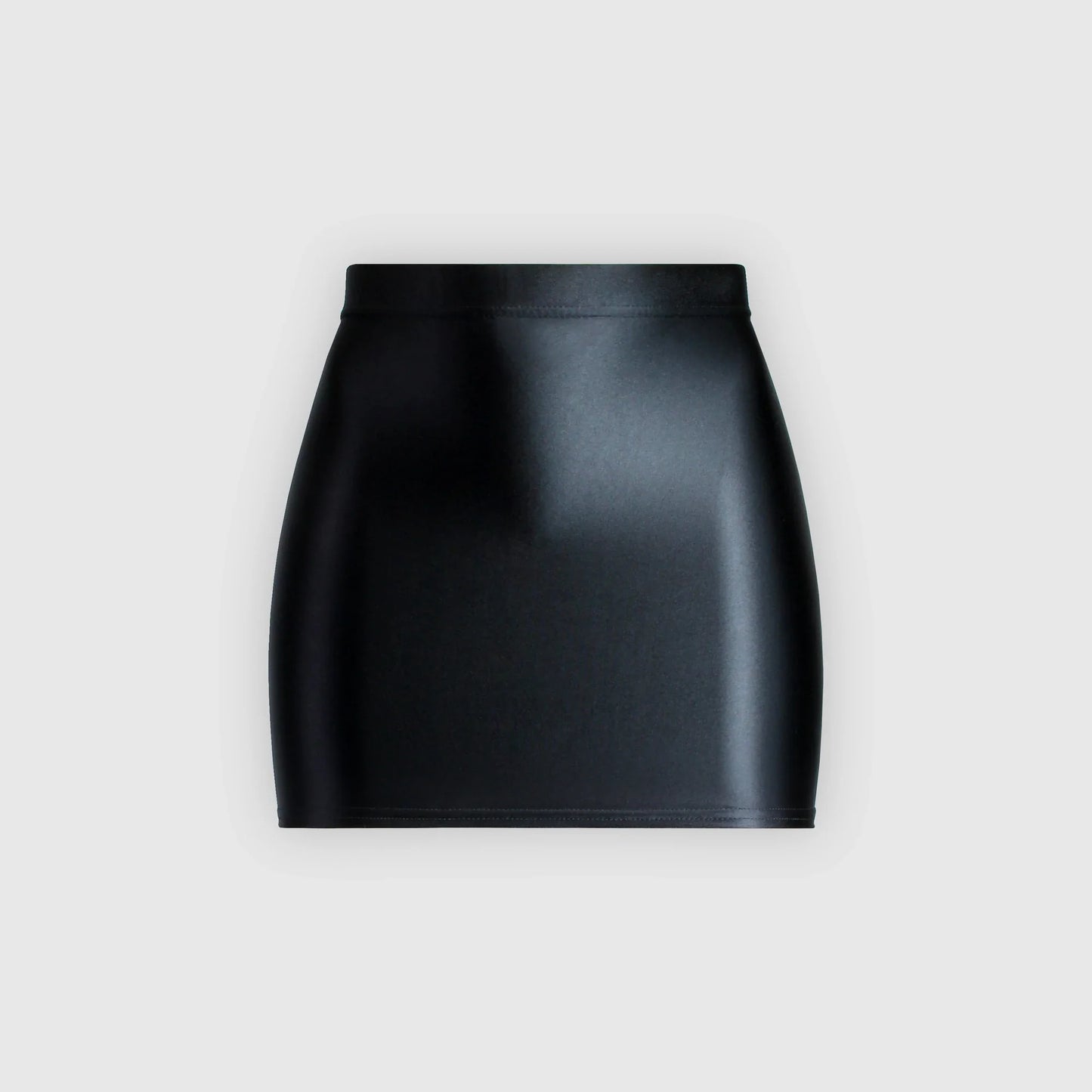 satin glossy Skirt Elastic Smooth Gloss Tight Skirt Oil Solid Color Half Skirt Satin glossy Wrap Hip Short Skirt