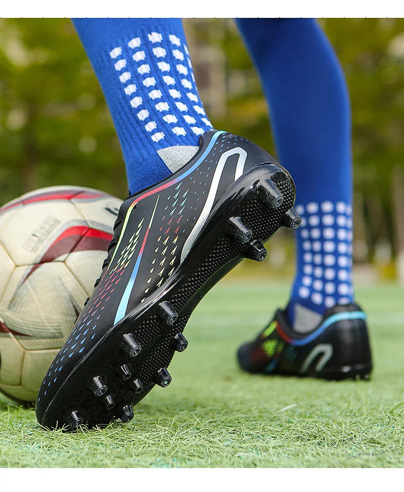 New Men Football Boots Non-Slip High-quality Woman Soccer Shoes Grass Cleats Futsal Sneakers Match Indoor Outdoor Football Shoes