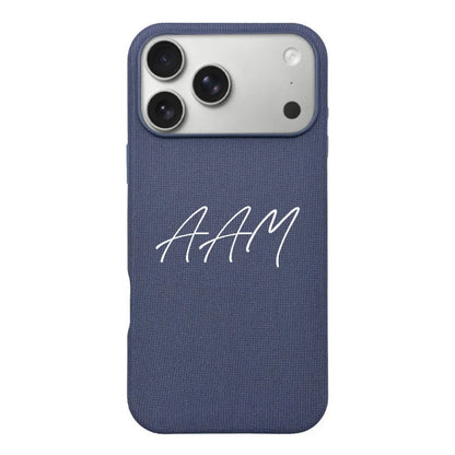 For lphone 17 pro max 17PRO 17 16 Leather PU Personalized Initials Custom Magsafe leather Phone Case