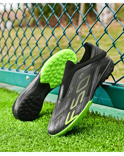 New Men's Football Boots Turf Comfortable Cleats Futsal Non Slip Soccer Shoes Sport Ultralight Fg Grass Indoor Adult Non-Slip