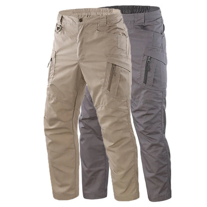 Summer Military Tactical Cargo Pants Casual Trousers Men Wear-resisting Multi-Pockets 1/2Pcs Outdoor Hiking Work Trousers Men