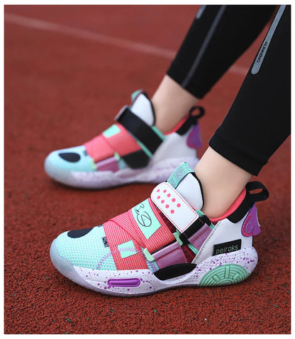 Kids Shoes Running Girls Boys School Casual Sports Tennis Sneakers Basketball Outdoor Lightweight Children Shoes Non-slip