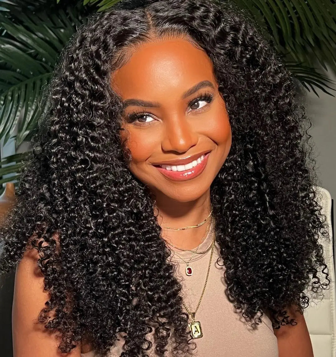 250% Kinky Curly Wigs Human Hair Afro Curly 13x6 HD Lace Frontal Wig Wear Go Glueless 5x5 Lace Front Human Hair Wigs on Sale