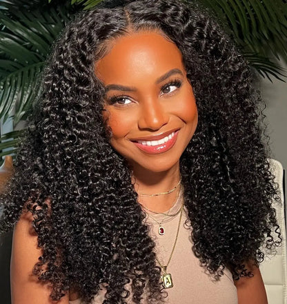 250% Kinky Curly Wigs Human Hair Afro Curly 13x6 HD Lace Frontal Wig Wear Go Glueless 5x5 Lace Front Human Hair Wigs on Sale