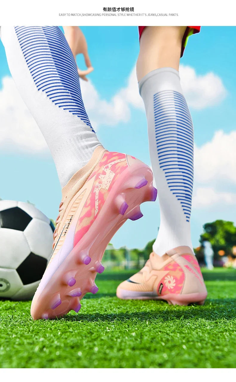 New Men Football Boots Breathable Unisex Ultralight Wholesale Professional Indoor Training Soccer Shoes Futsal Drop Shipping