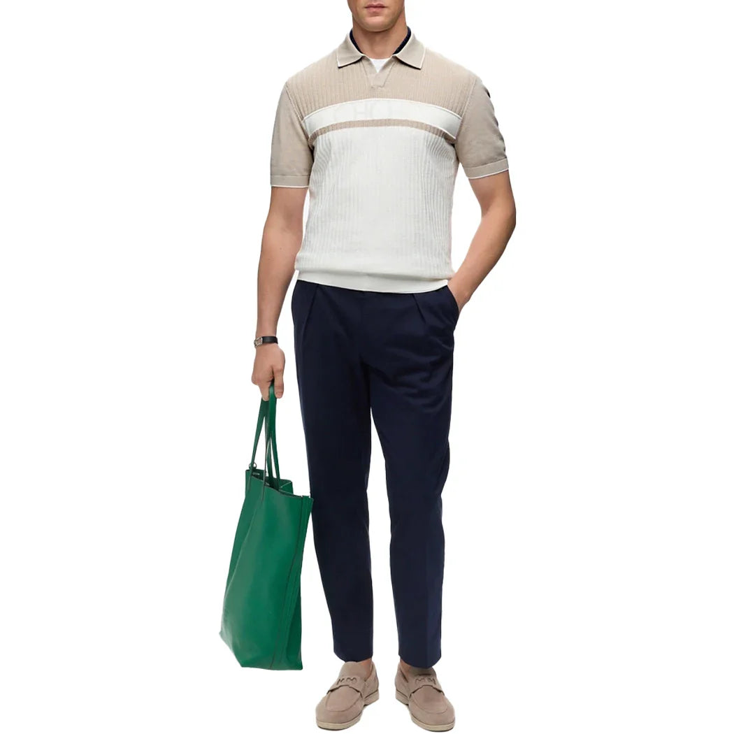 Summer Men's Polo Clothing Luxury T Shirt Casual Short Sleeve Drapped Loose Basic Splice Shirt Popular Knitwear