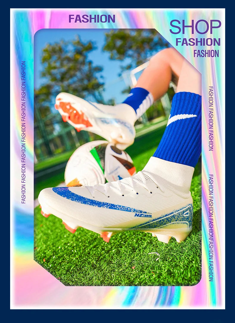 Quality Soccer Cleats for Men Soccer Shoes Society Boys Football Boots Male Football Shoes Sneakers Unisex Soccer Boots