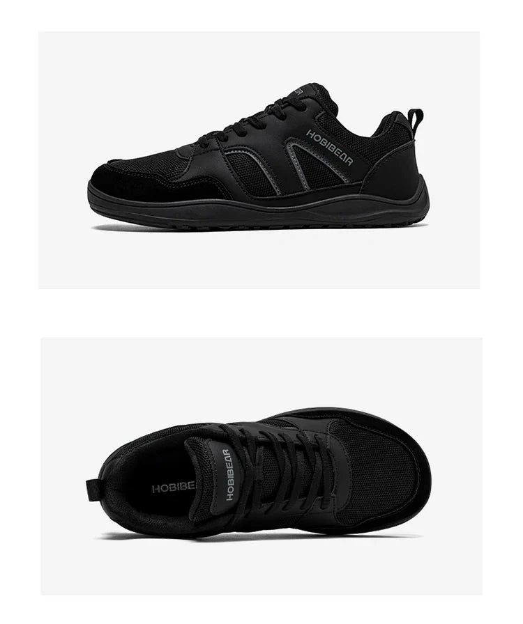 Unisex Width Toe Box Shoes Barefoot Zero-Drop Sole Sneakers Lightweight Flexible Minimalist Walking Shoes