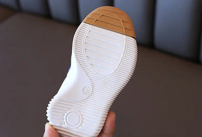 Kids Sneakers Sport Running Casual Breathable Shoes Spring Autumn Baby Boys Soft Non-Slip Children Sport Shoes Basketball Shoes