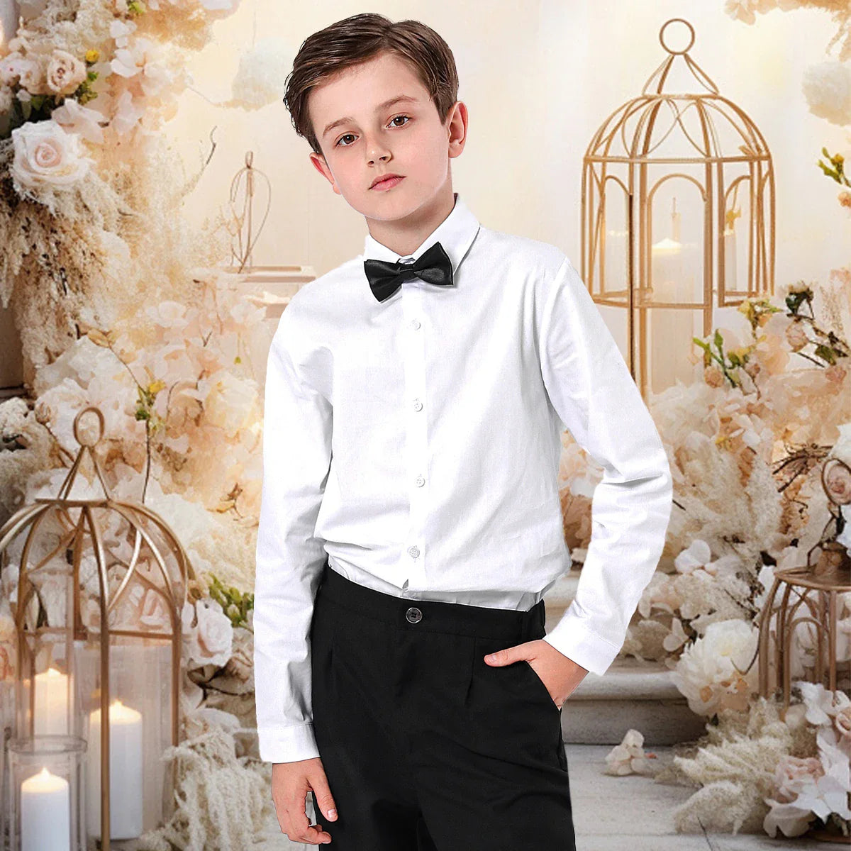 kids Suit Boys Wedding Outfit Teenager Flower Formal Easter Party Gift Graduation Ceremony Birthday Photography Daily Clothes