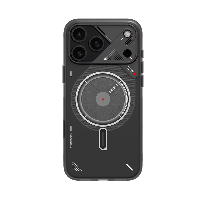 Magnetic Phone Case for iPhone 17 Pro/Pro Max Heat Dissipation Aluminum Alloy Thermal Case with Lens Protective Frame