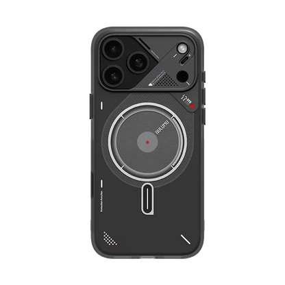 Magnetic Phone Case for iPhone 17 Pro/Pro Max Heat Dissipation Aluminum Alloy Thermal Case with Lens Protective Frame