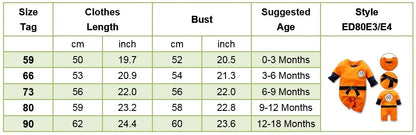 Boy Clothes Baby Cosplay Carnival Costume Toddler Party Gift Infant Cotton Cartoon Outfit 0-18 Month Newborn Print Anime Clothes
