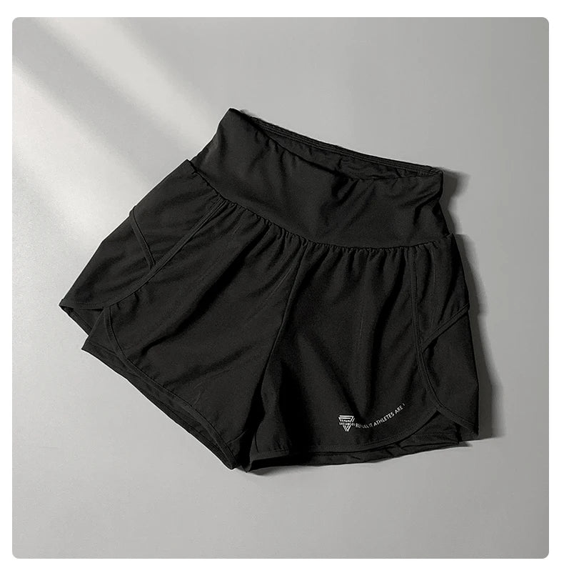 Yoga Short Woman Gym Clothes 2 In 1 High Waist Pants With Pockets Fitness Cycling Shorts Women Yoga Shorts Sportwear 2025