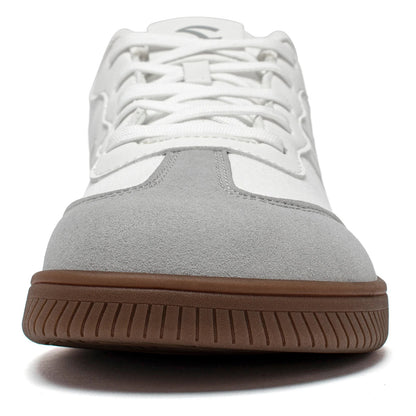 Wide Toe Sneakers Unisex Walking Shoes Lace Up fabric Non Slip Casual Sneaker