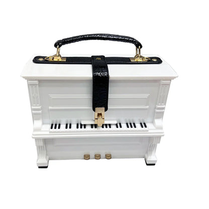 purses and handbags Luxury Designer crossbody shoulder bag For Women piano shape handmade bags Purse Messenger Bag banquet bag