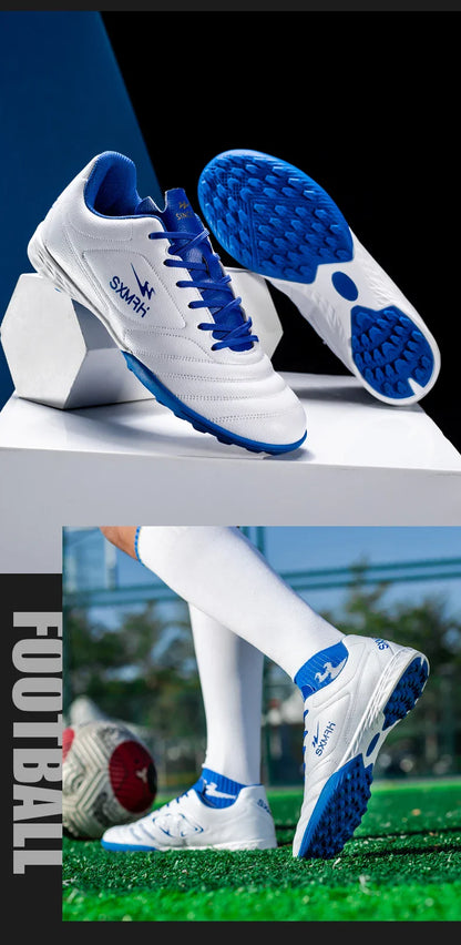 Double Star TF Turf Studs Football Shoes 33-45 Size Breathable Non-slip Outdoor Lawn Youth Professional Soccer Cleats