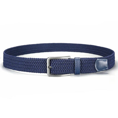 Fashionable Men's Elastic Belt Braided Belt Personality Trendy Men's Tactical Belt Outdoor Adventure Multifunctional Belt