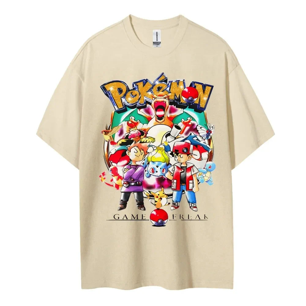 T-shirt Men's Pure Cotton Casual  Round Neck T-shirt Short Sleeve Clothing Summer Sports Casual Short Sleeve Top
