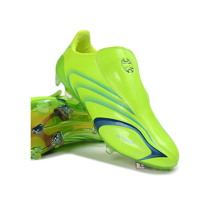 Professional Mens Soccer Shoes F50 Training Non-Slip Turf Soccer Cleats Boys TF/FG Football Sneakers Chuteira Campo 39-45
