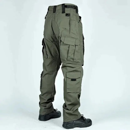 Tactical Pants Men Multi-Pocket Cargo Pants Casual Trousers Wear-Resistant Quick Dry Workwear Hiking Trainning Pant Loose