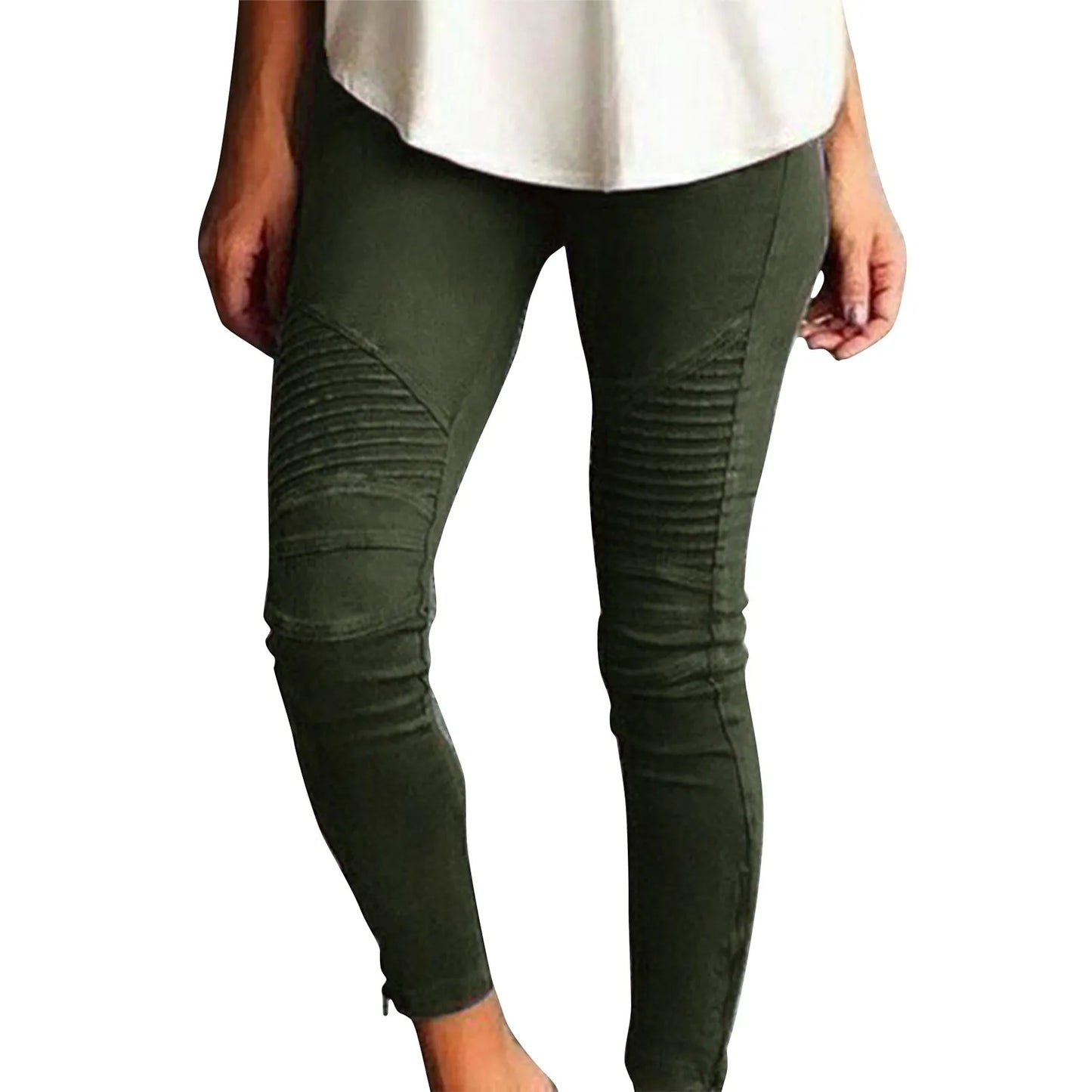 Women's Pants Casual Slim Pencil Pants High Waisted Jeans