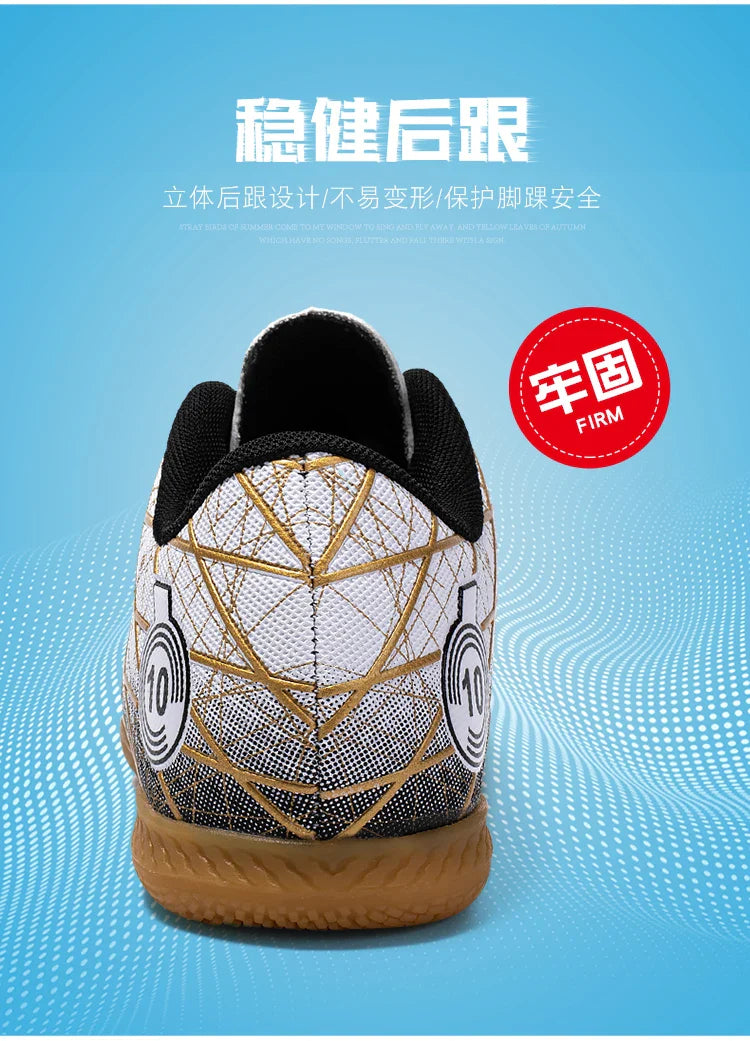 Stylish And Comfortable Adult Training Match Sports Football Shoes Outdoor Indoor Grass Sports Shoes For Youth Students 35-47#