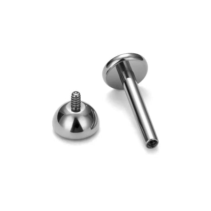 10/50PCS G23 Titanium Internal Thread Cup Shaped Ear Cartilage Nail Simple And Fashionable Perforated Jewelry Ear Nail Lip Nail