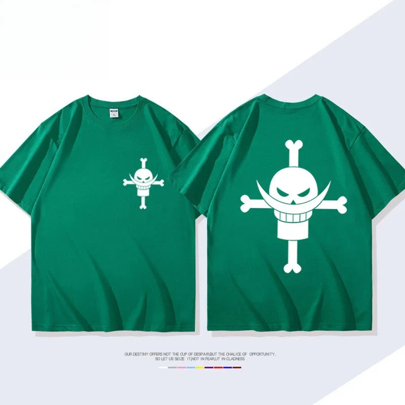 Printed Short Sleeve T-shirt Men's Women's Fashion Loose Cotton Top